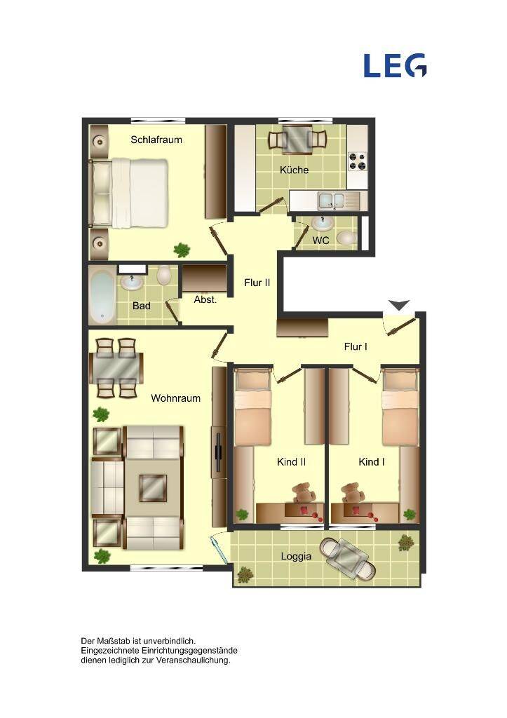 Demnächst frei! 4-Zimmer-Wohnung in Köln Porz, 51143 Köln (Porz Langel Zündorf)