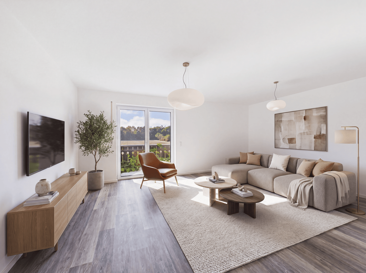 Hochwertig kernsanierte 4-Zimmer-Wohnung – KfW 55, Fußbodenheizung & unverbaubarer Ausblick!, 93055 Regensburg (Brandlberg-Keilberg Burgweinting-Harting Innenstadt Ostenviertel Schwabelweis)