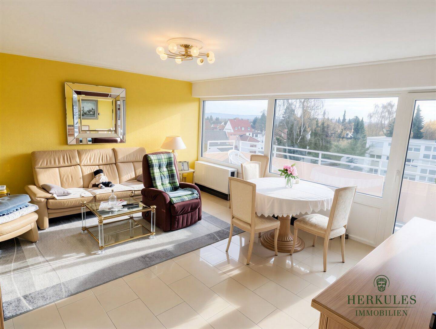 Attraktive 3-Zimmer-Eigentumswohnung mit zwei Balkonen und Wellnessbereich in Kassel-Harleshausen, 34128 Kassel (Harleshausen Jungfernkopf Kirchditmold)