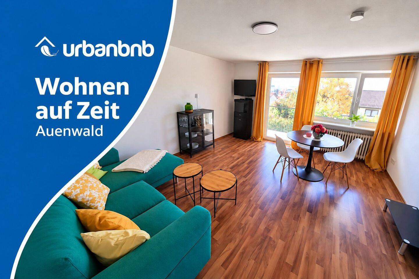 Wohnen auf Zeit Auenwald – 2-Zimmerwohnung mit Terrasse, 71549 Auenwald