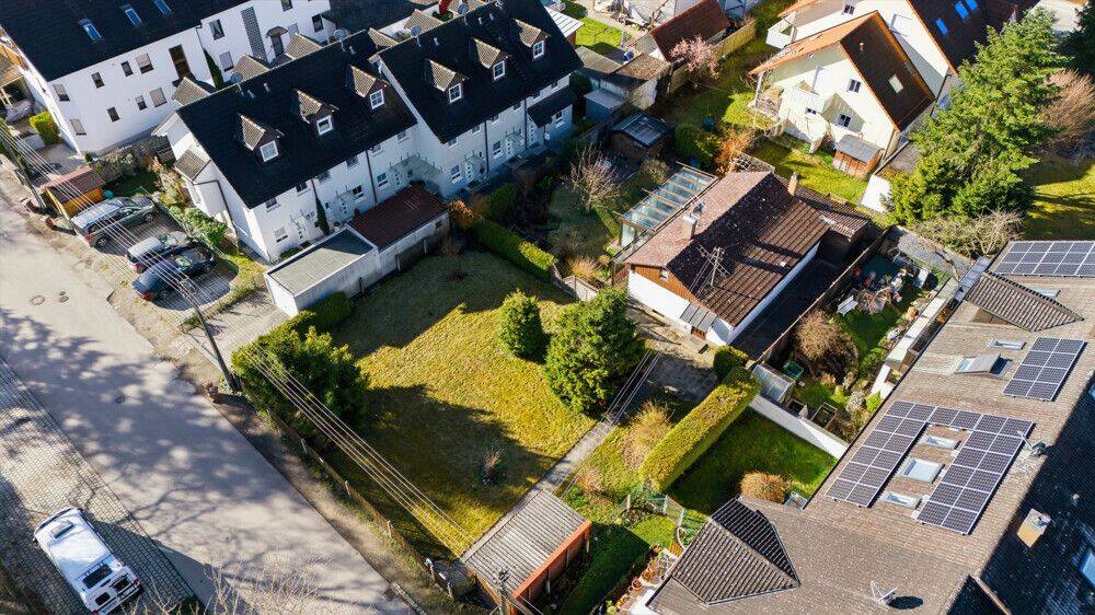 MGF-Group: Mögliche Bebauung 6 Reihenhäusern oder 3 Reihenhäusern mit 5 Wohnungen, §34 BauGB., 82140 Olching