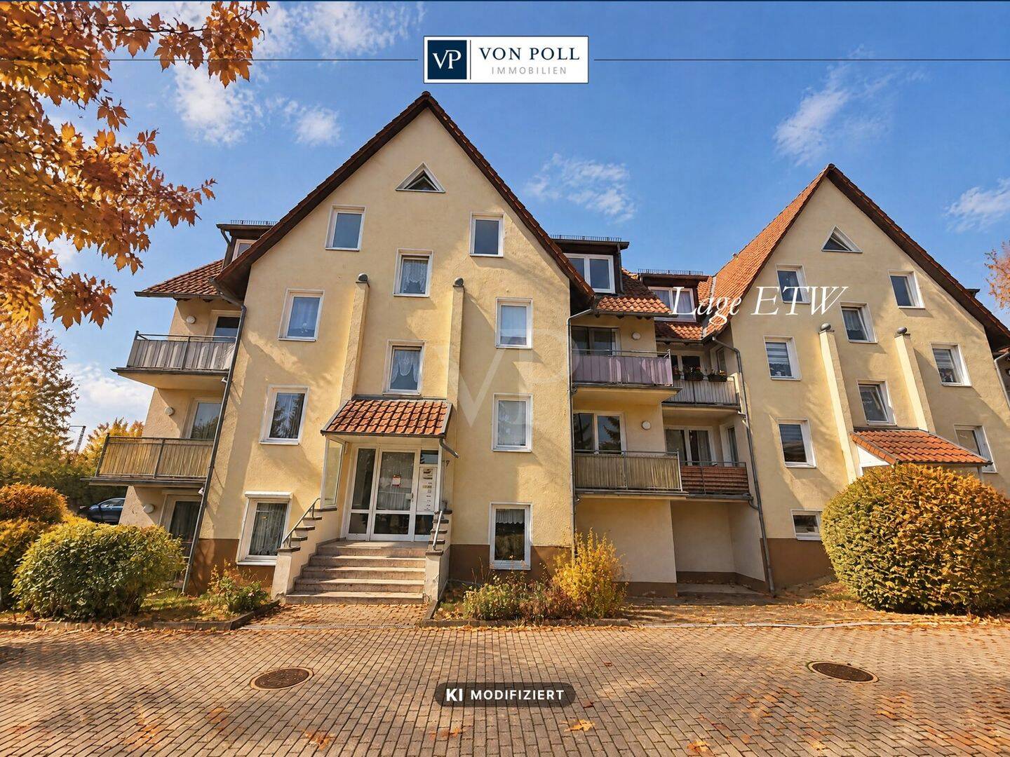 Helles Apartment (ETW mit ca. 70 m² WF ) mit überdachtem Balkon und wohnlicher Raumaufteilung, 99759 Sollstedt