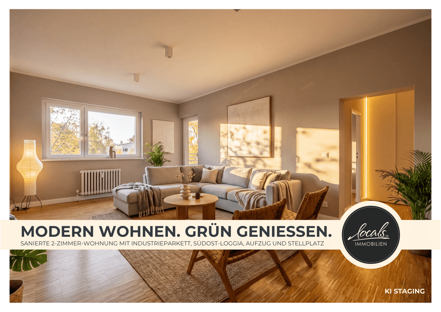 Hochwertig saniert in Reinickendorf – 2 Zimmer, Loggia, Aufzug & Stellplatz, 13407 Berlin (Reinickendorf)