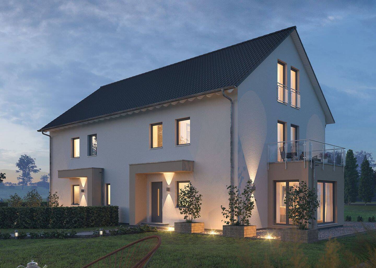 Moderne Doppelhaushälfte. Voll förderfähig. TüV-geprüft., 83512 Wasserburg a. Inn