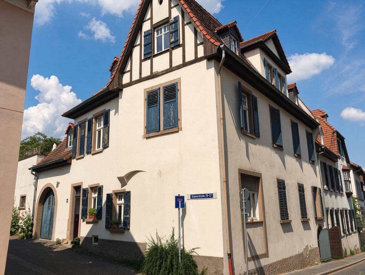 3,5 Zi. Wohnung mit Patio – Historischer Altbau, 55276 Oppenheim