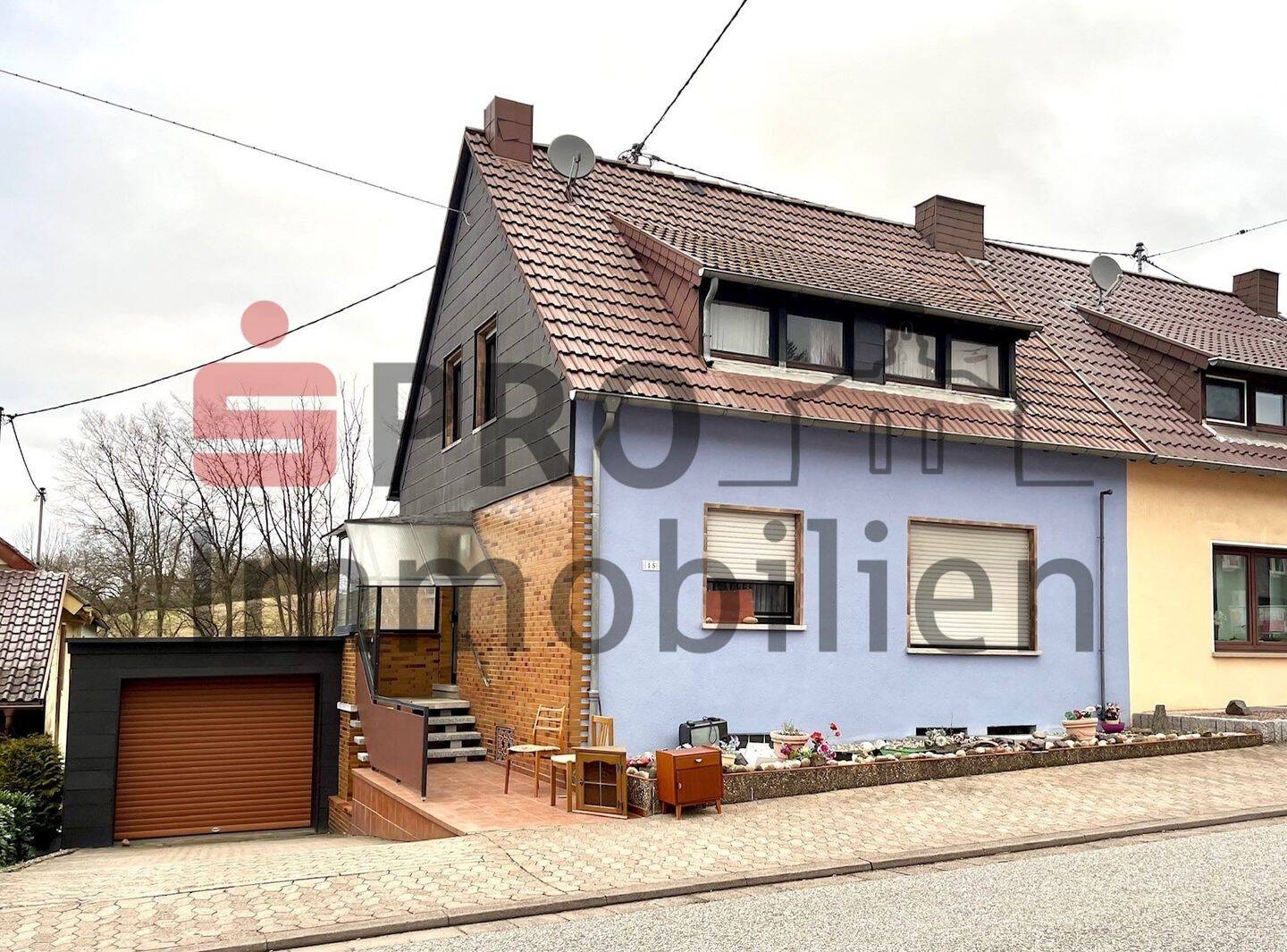 Kleines Einfamilienhaus mit Garten und Garage, 66346 Püttlingen