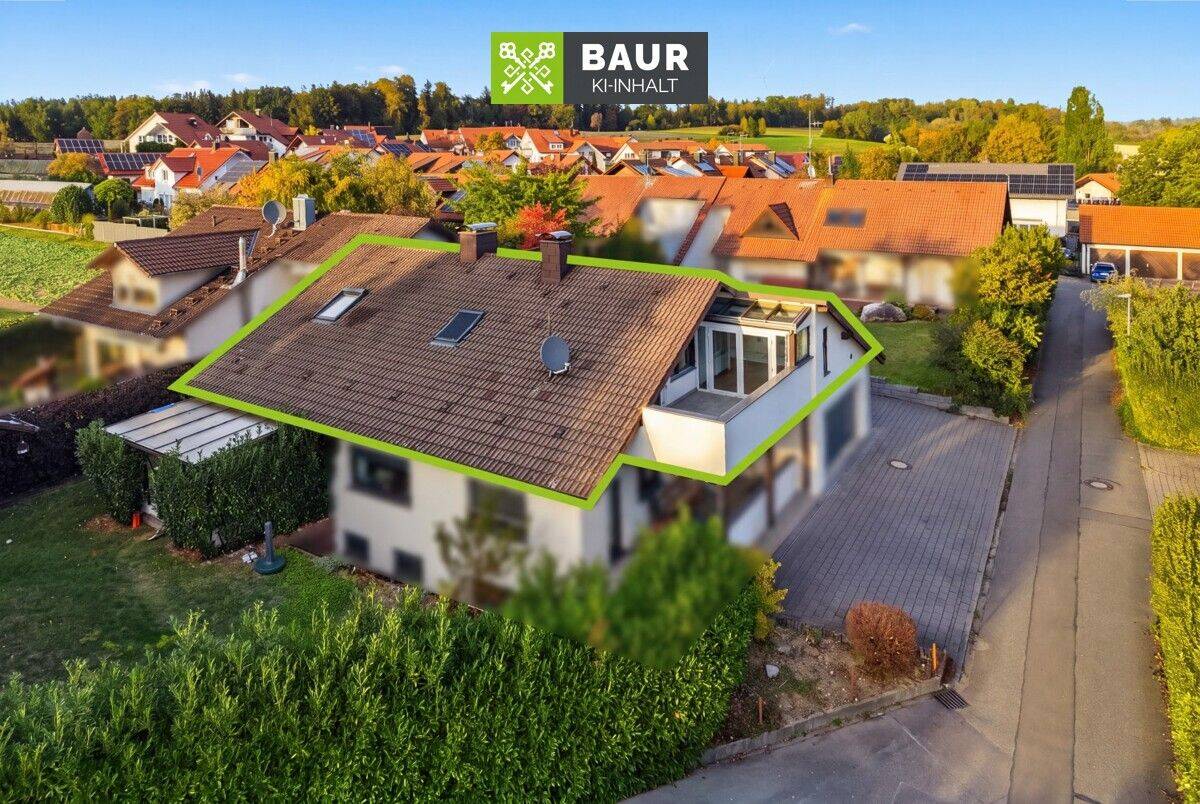 Stylische, helle und moderne Dachgeschosswohnung in Mochenwangen, 88284 Wolpertswende