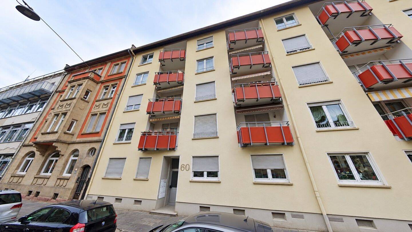 Möblierte 2-Zimmer-Wohnung mit Balkon, 67061 Ludwigshafen am Rhein (Mitte Süd)