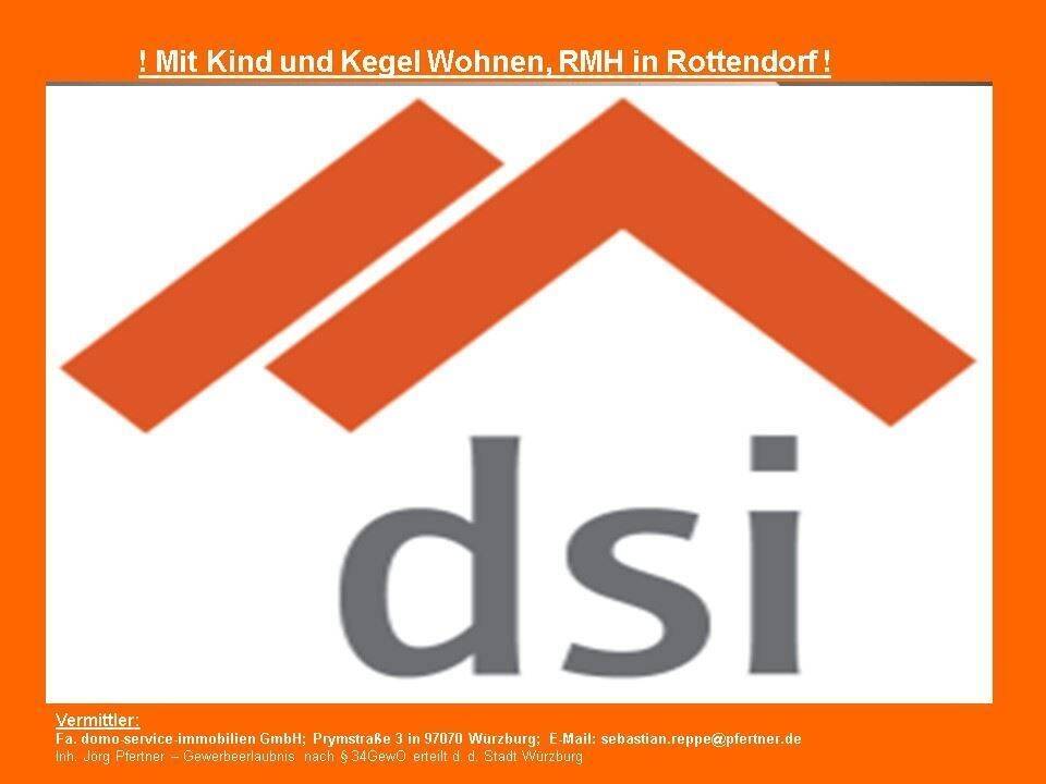 ! Einziehen & Wohlfühlen: Großzügiges 5-Zimmer-Reihenhaus mit Südgarten und EBK !, 97228 Rottendorf