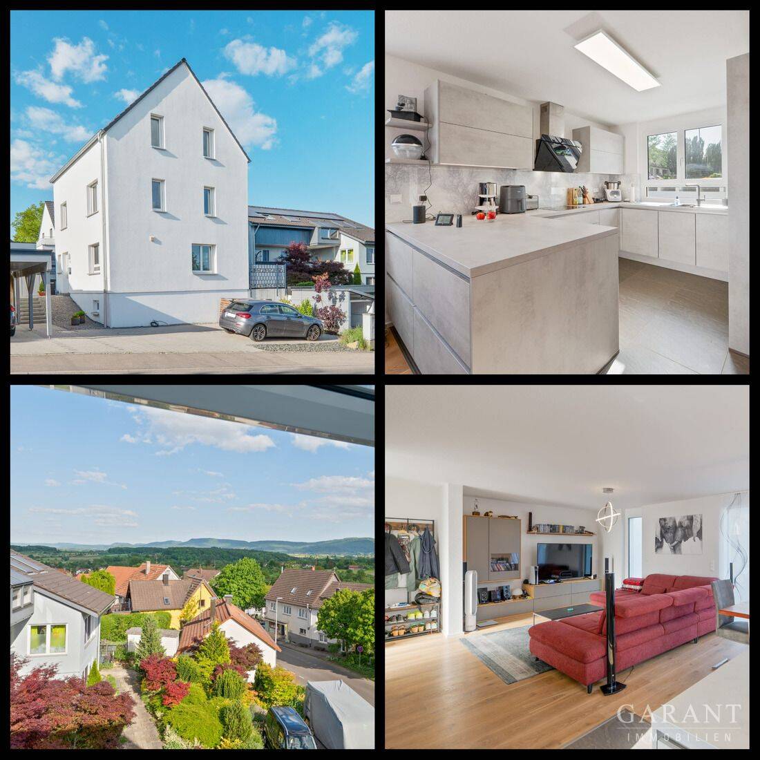NEUWERTIGE DOPPELHAUSHÄLFTE MIT TRAUMHAFTER AUSSICHT – MODERN, FAMILIENFREUNDLICH & ENERGIEBEWUSST, 73110 Hattenhofen