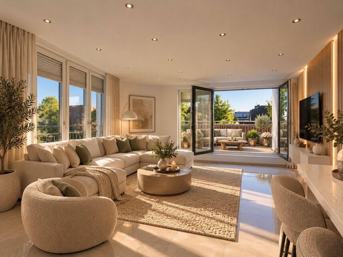 *Courtagefrei* Penthouse mit umlaufender Dachterrasse, Carport und hochwertiger Ausstattung, 22459 Hamburg (Eimsbüttel Niendorf Schnelsen)