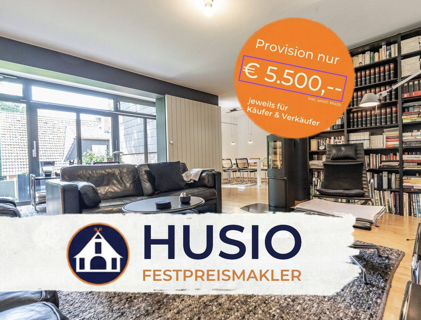 Exklusives Architektenhaus mit Einliegerwohnung in begehrter Hanglage, 21502 Geesthacht