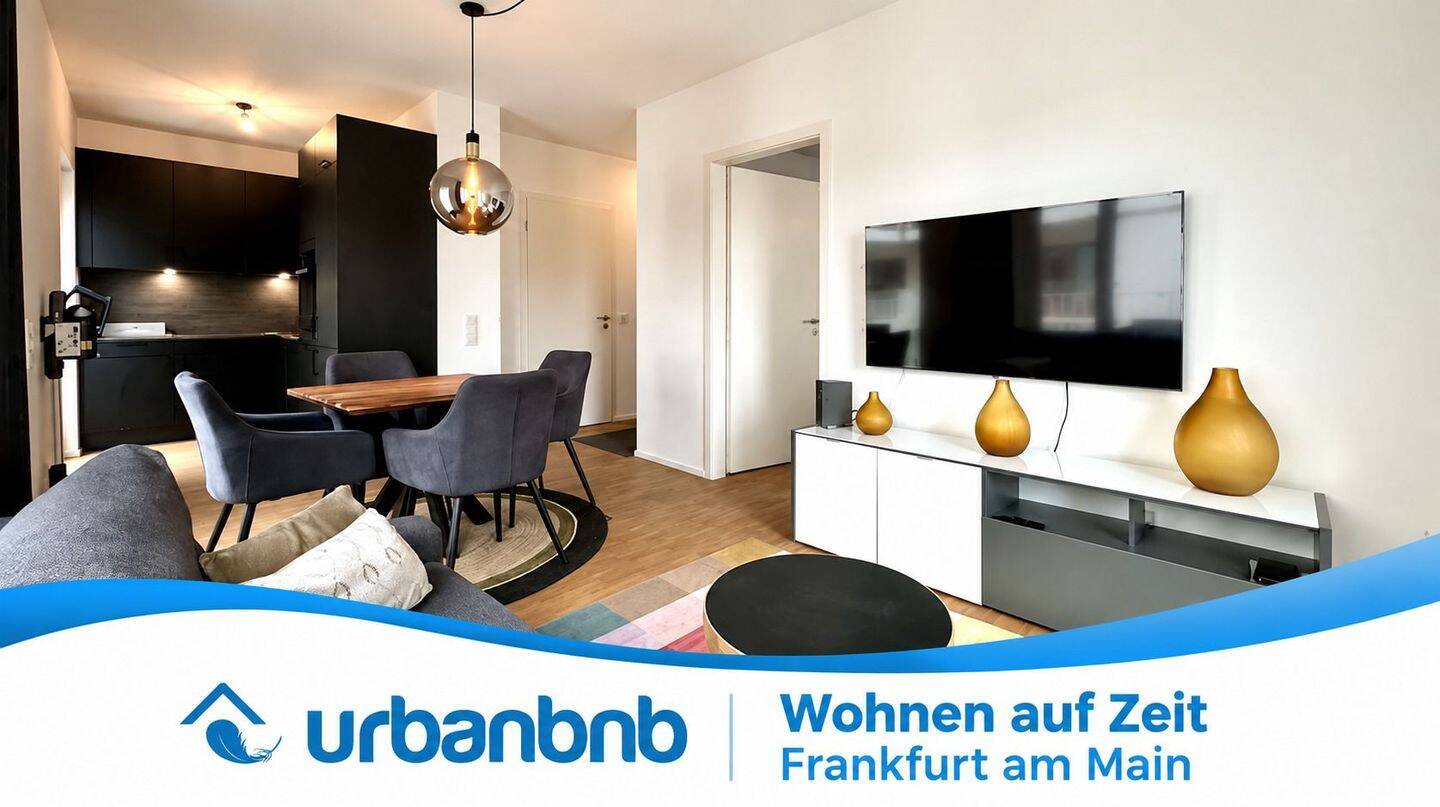 Wohnen auf Zeit Frankfurt-Bockenheim: Wohnung mit Balkon, 60487 Frankfurt am Main (Bockenheim Hausen Rödelheim Westend-Süd)