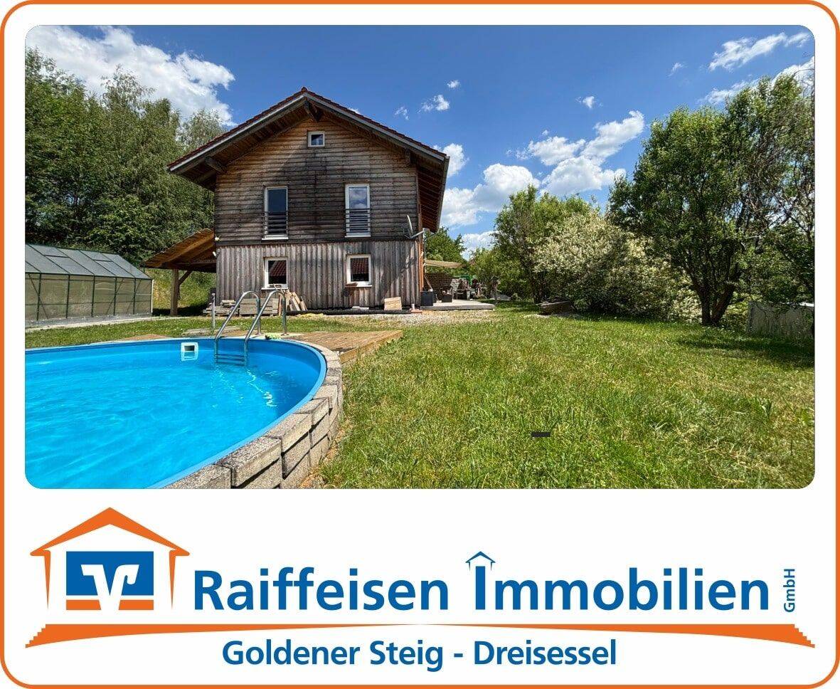 3.272 m² Freiheit: Einfamilienhaus mit Pool, Nebengebäude und Traumgrundstück, 94065 Waldkirchen