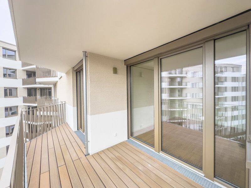 So macht Wohnen Spaß: 3 Zimmer, 90 m² mit EBK im Erstbezug, 4315 Leipzig (Neustadt-Neuschönefeld Sellerhausen-Stünz Volkmarsdorf)