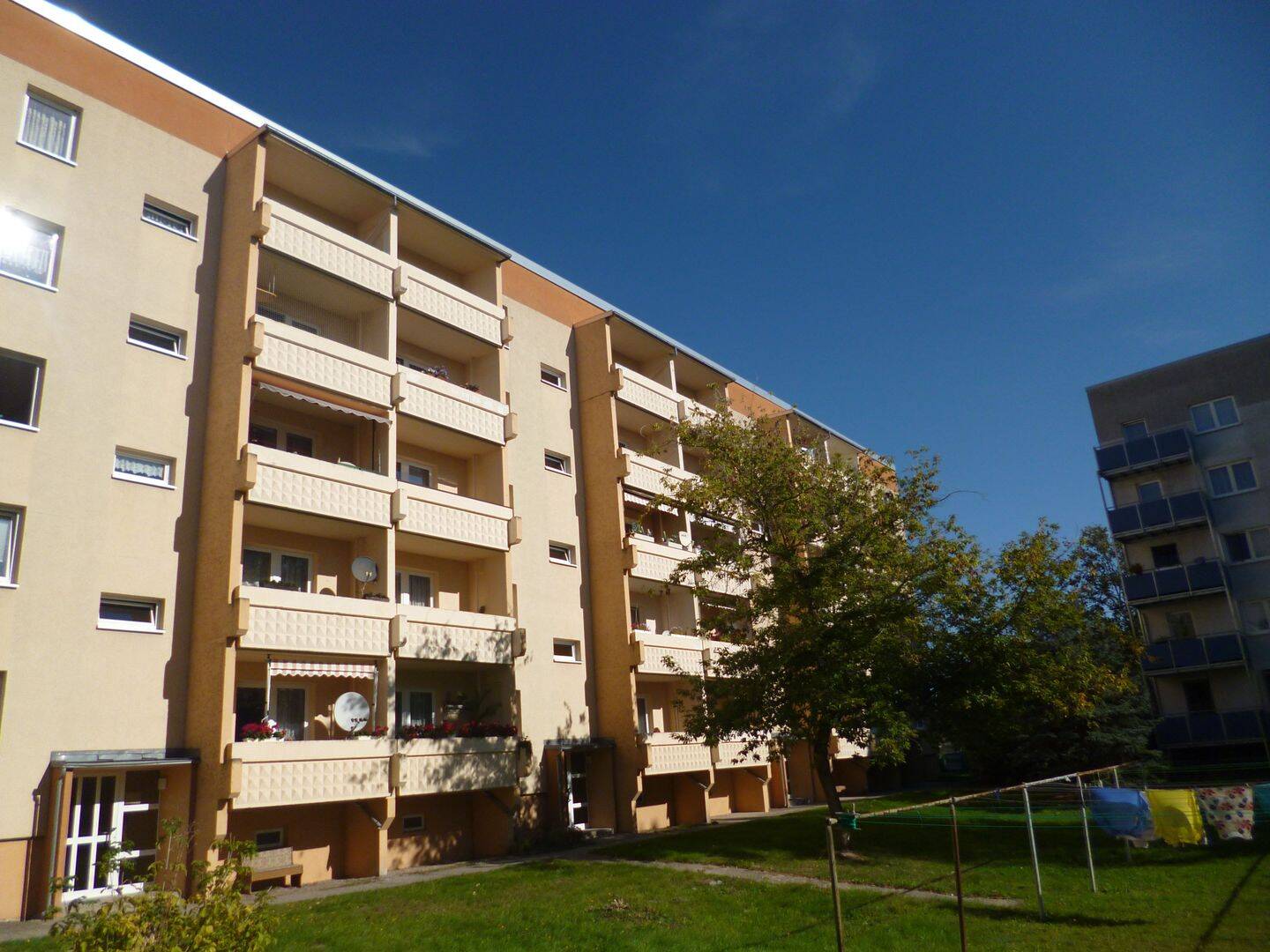 3 Zimmer, Küche, Bad mit Balkon im Hüfnermark 7 in Bad Düben, 4849 Bad Düben