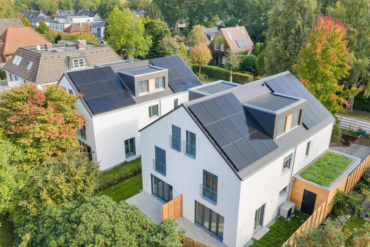 Exklusive Neubau-Doppelhaushälfte in Volksdorf, 22359 Hamburg (Wandsbek Bergstedt Rahlstedt Volksdorf)