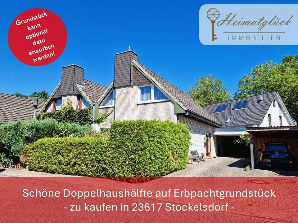 Hochwertige Doppelhaushälfte in Stockelsdorf  – Auf Erbpachtgrundstück zu kaufen! –, 23617 Stockelsdorf