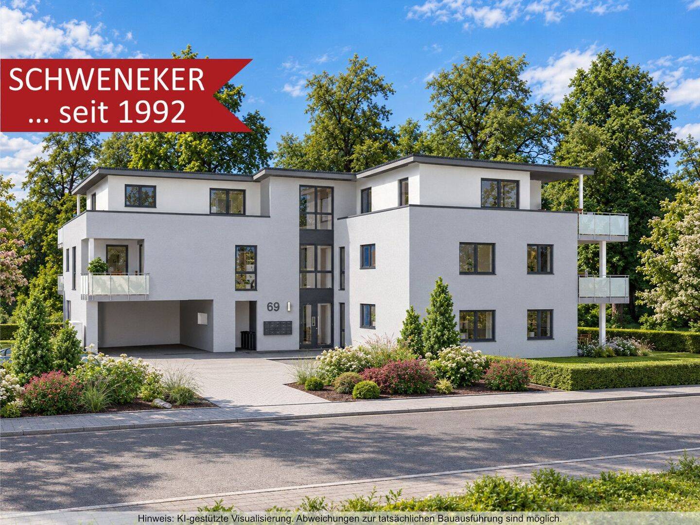 Helle Neubauwohnung mit Dachterrasse in Minden zu vermieten, 32427 Minden
