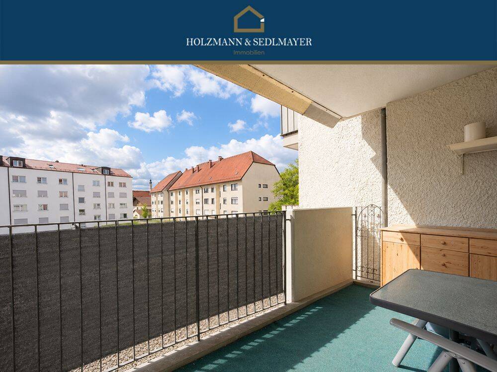 Zentral – ruhig – gepflegt:
3,5-Zimmer-Wohnung mit Balkon – nähe Bahnhof, 84034 Landshut (Münchnerau Nikola West)