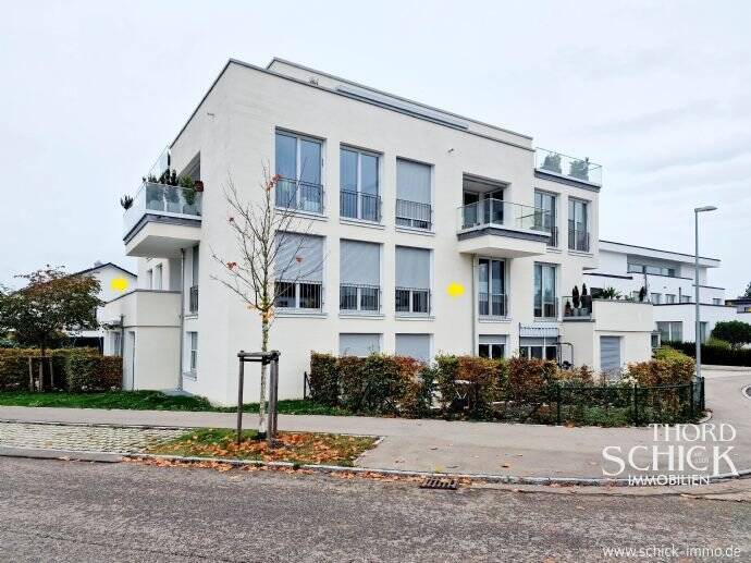 89081 Ulm – Lehr // TOP! KFW 40, 4-Zi.-Whg., 113,5 m², EBK, Parkett und Fliesenböden, Balkon/Loggia sw, TG., 89081 Ulm