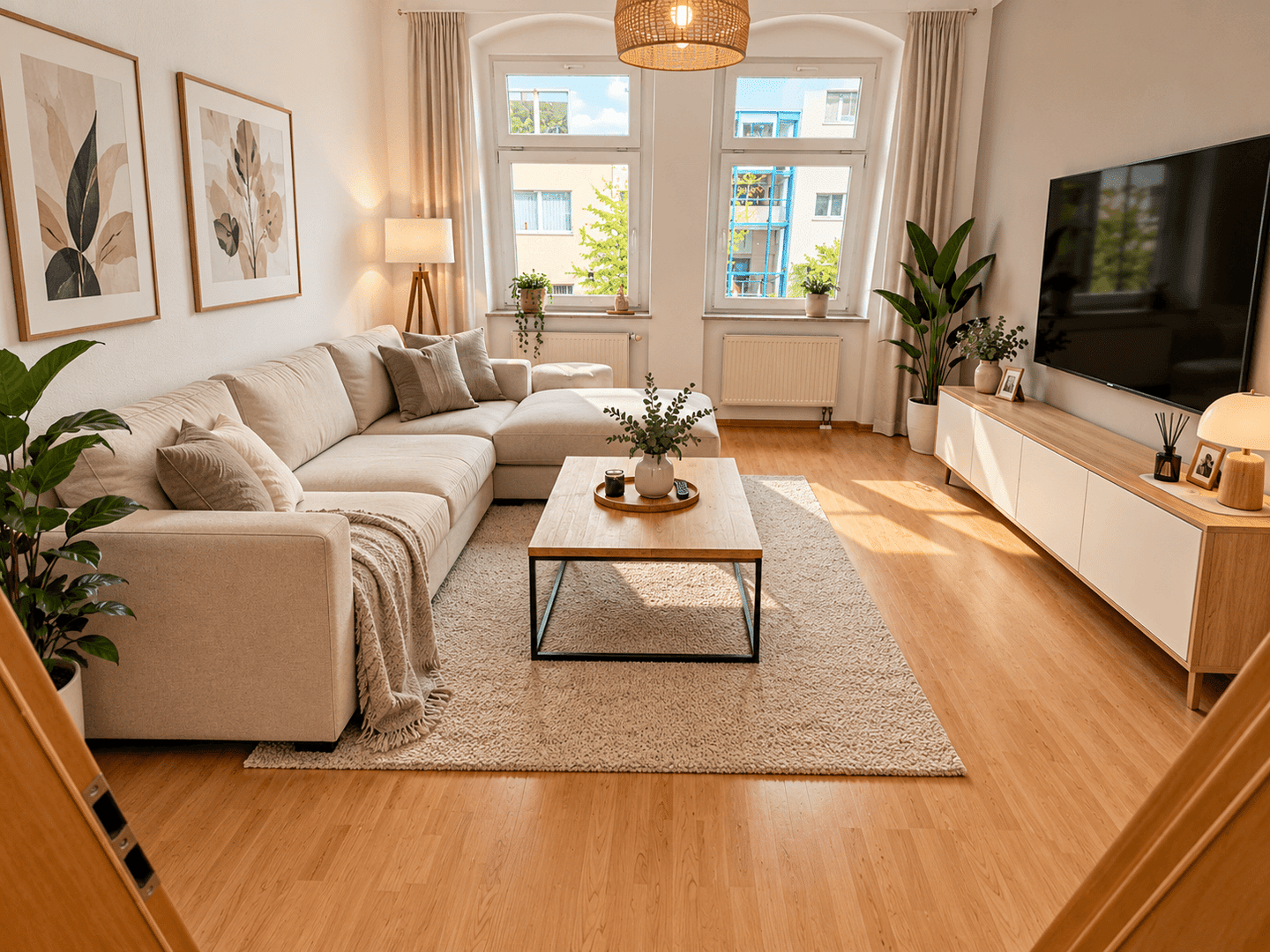 Großer Südbalkon – Zweiraumwohnung in zentraler Lage, 6217 Merseburg