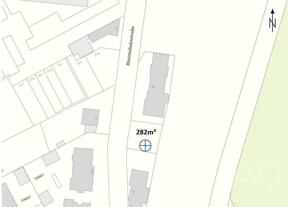***TOP Gelegenheit***Exklusiv-Angebot, 282m² Baugrundstück, Wohnhaus u/.o.Gewerbe möglich, 68753 Waghäusel