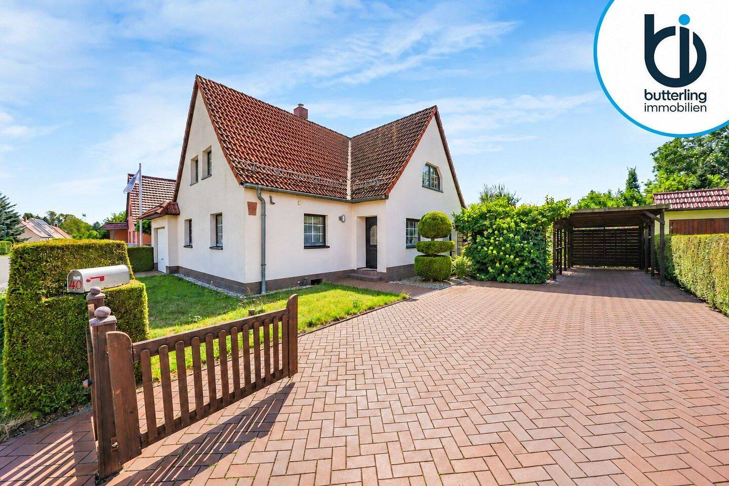 ? Grünes Familienleben am Stadtrand: 5-Zimmer-Haus in Leipzig-Portitz mit Gartenteich und Außenküche, 4349 Leipzig (Plaußig-Portitz Thekla)