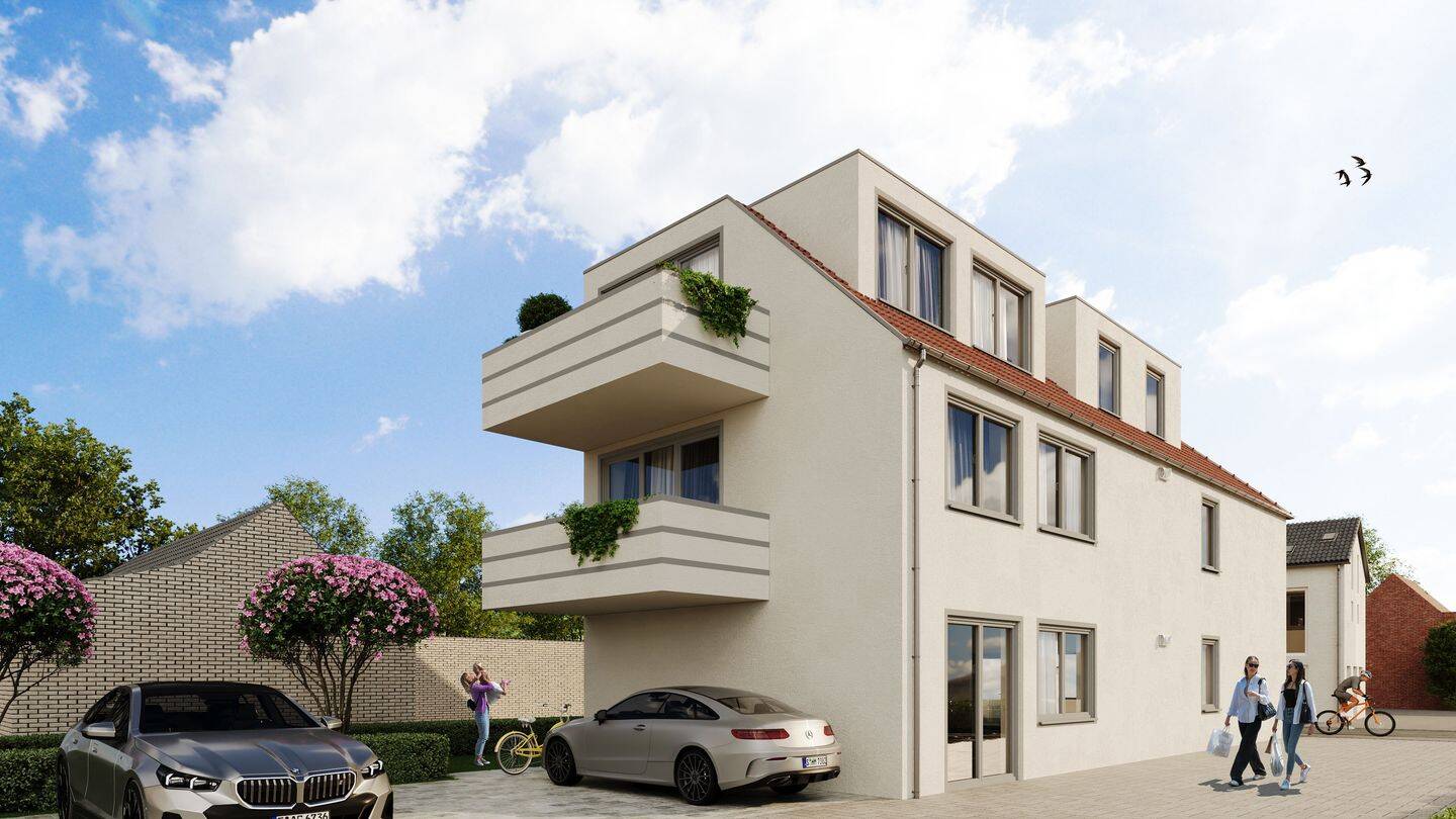 Neubau 3-Zimmerwohnung in KfW 40 QNG – Bestlage über den Dächern von Plankstadt mit Kühloption, 68723 Plankstadt