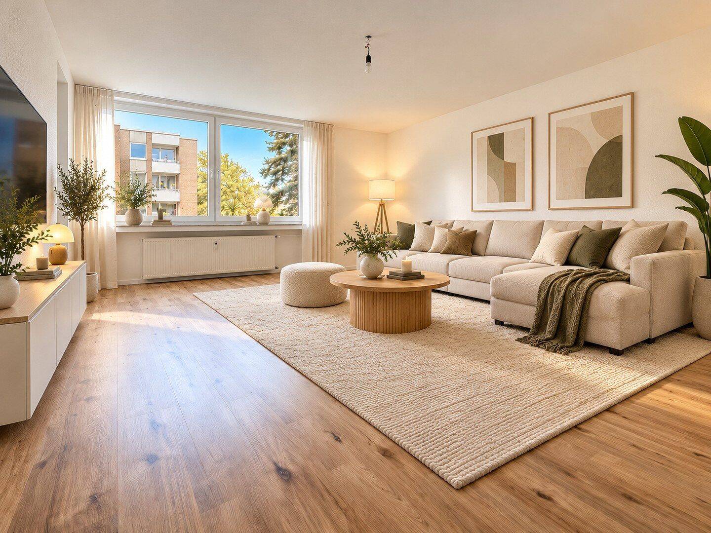 Rheinnah wohnen – sanierte 3-Zimmer-Wohnung mit Balkon & Aufzug, 40549 Düsseldorf (Heerdt Oberkassel)