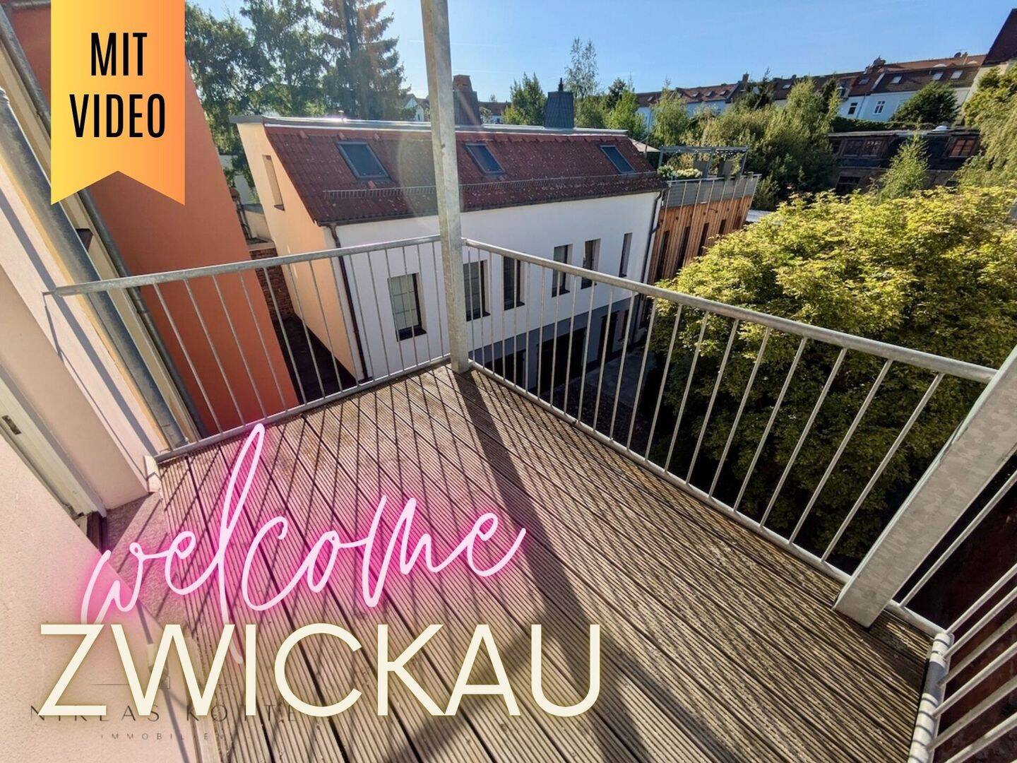 ++ einziehen & wohlfühlen – helle 3-Raum Wohnung mit Balkon – in zentraler Lage von Zwickau ++, 8056 Zwickau