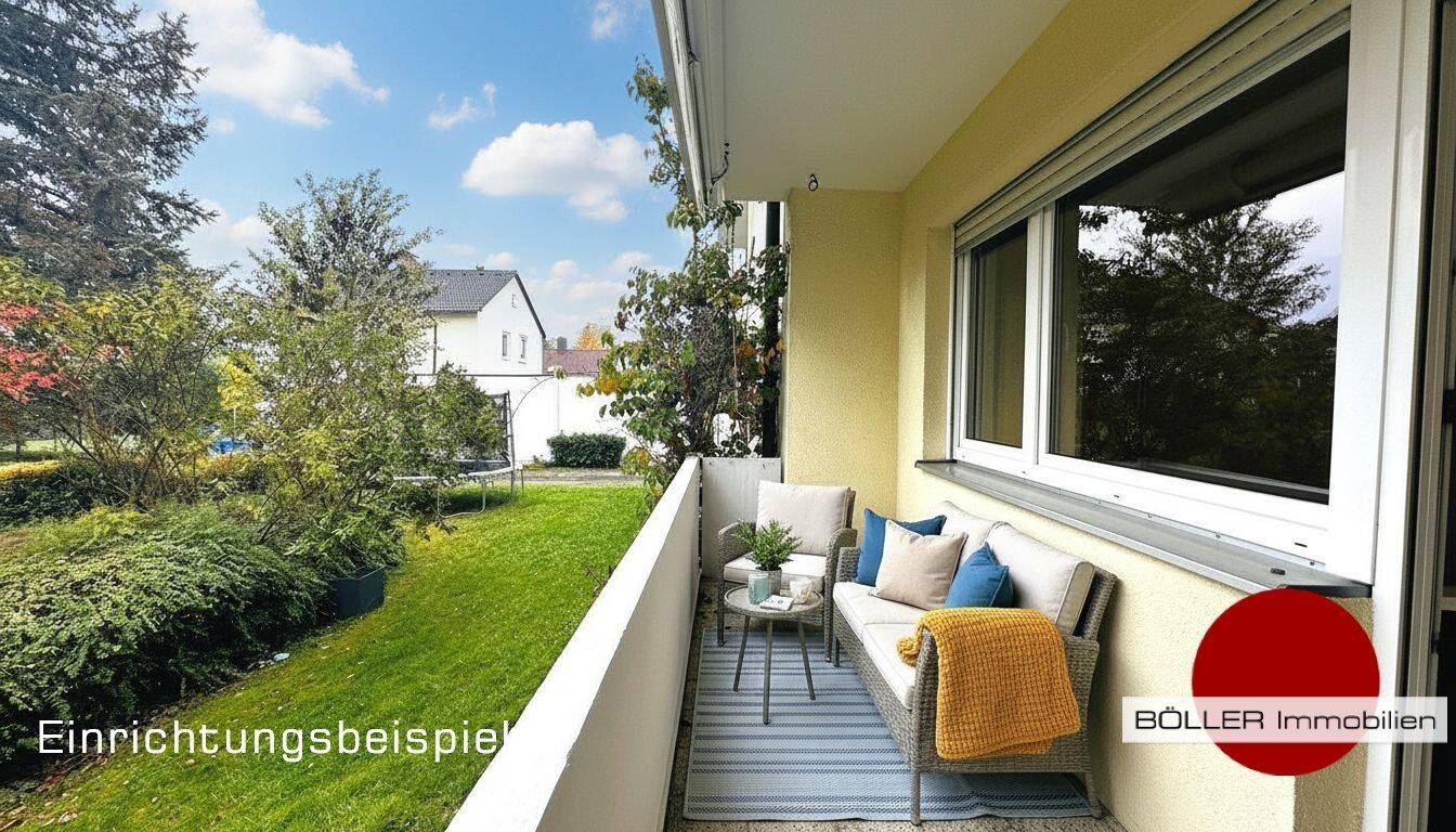 Einziehen leicht gemacht! NEU renovierte 3-Zi. Wohnung mit Balkon in Altenfurt., 90475 Nürnberg