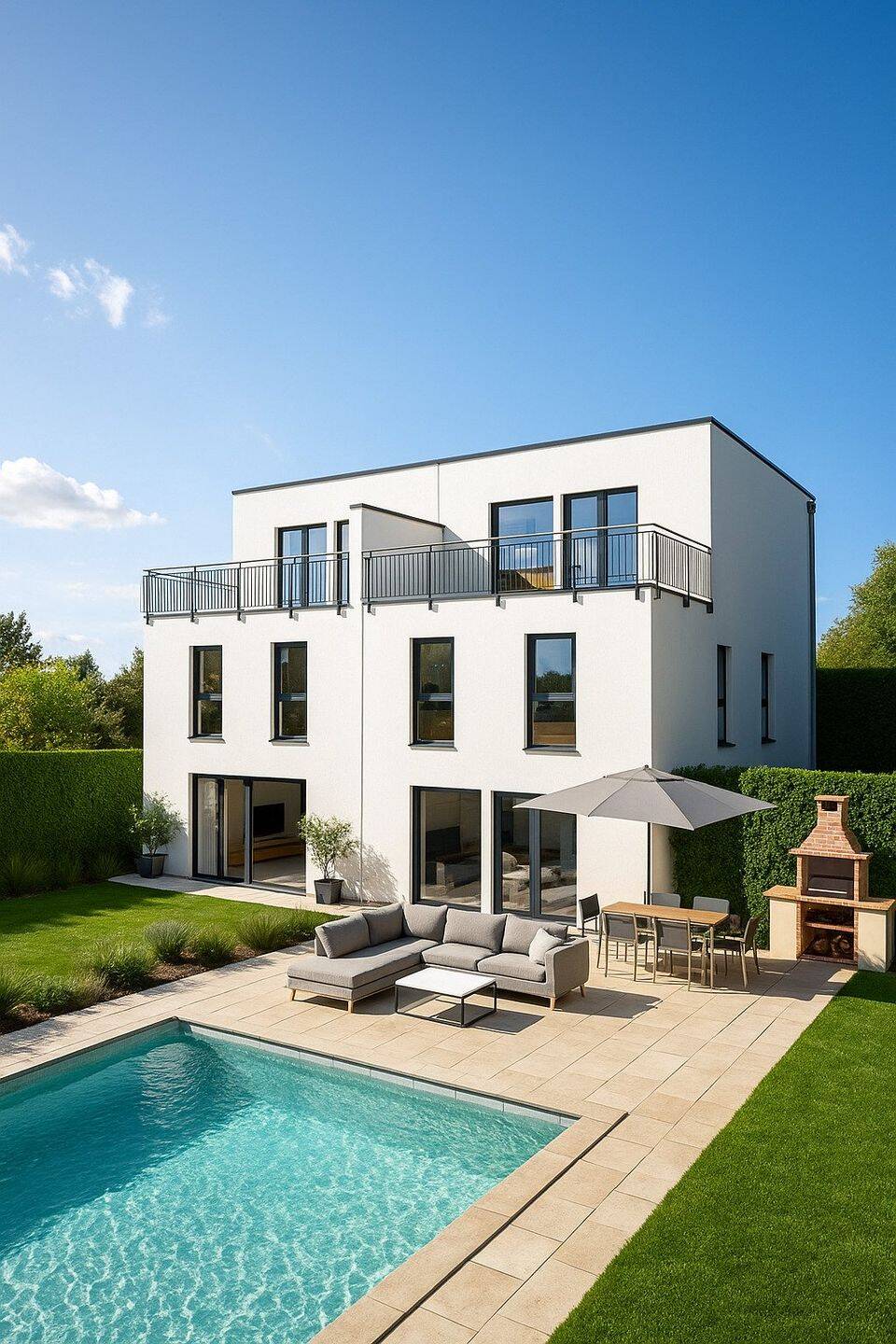 LivingHaus – Dein maßgeschneidertes Doppelhaus mit Vollunterkellerung in Korntal-Münchingen mit Extragröße und ruhiger Wohnlage., 70825 Korntal-Münchingen