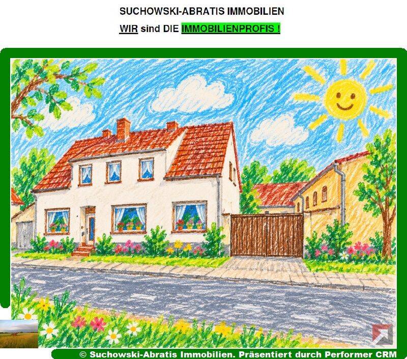 *** Vierseitenhof – 1,5 ha Land – Stallungen, Scheune, Halle & Natur pur! ***, 4916 Schönewalde