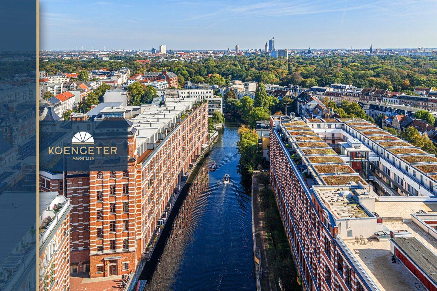 FREIWERDEND: RARITÄT –  Exklusives Loft mit Wasserblick in den Buntgarnwerken, 4229 Leipzig (Kleinzschocher Plagwitz Schleußig)