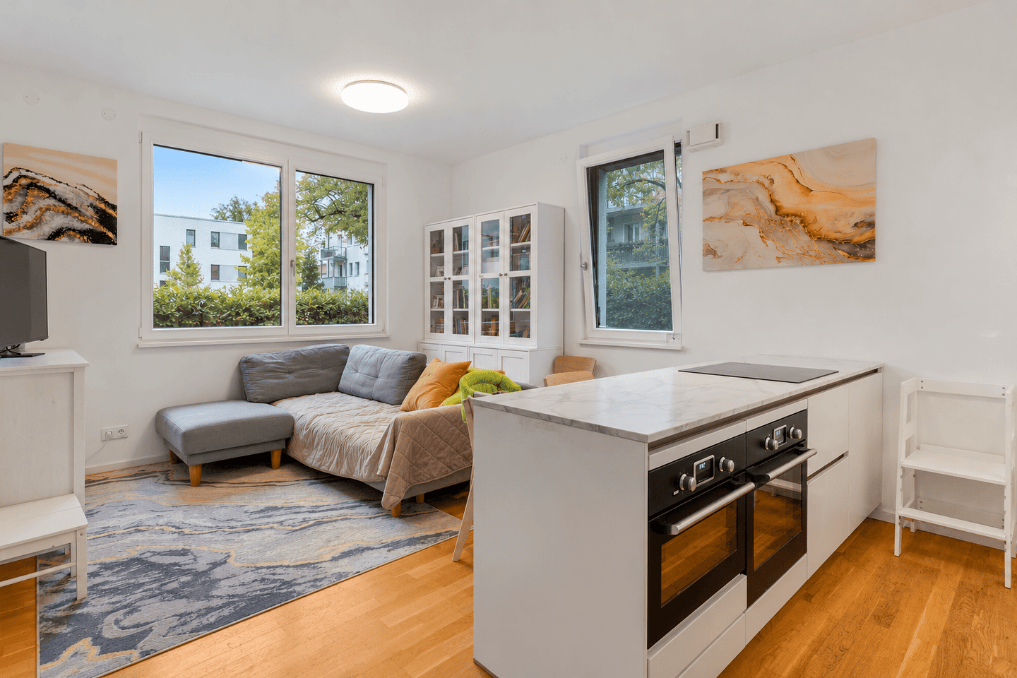 Gartenidylle in Biesdorf – neuwertige 2,5-Zimmer-Wohnung mit Südterrasse, 12683 Berlin (Marzahn-Hellersdorf Biesdorf Kleingartenanlage Biesenhorst 1)