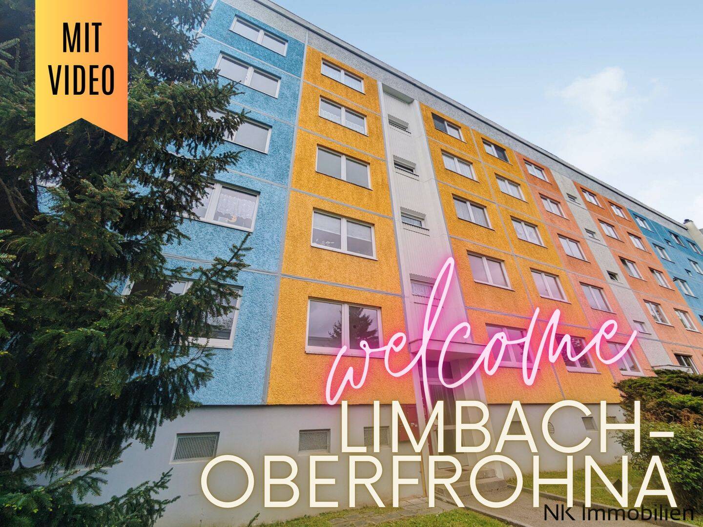 ++ schöne, gemütliche 3-Raum Wohnung mit Balkon in Limbach-Oberfrohna – gepflegte Wohnanlage ++, 9212 Limbach-Oberfrohna