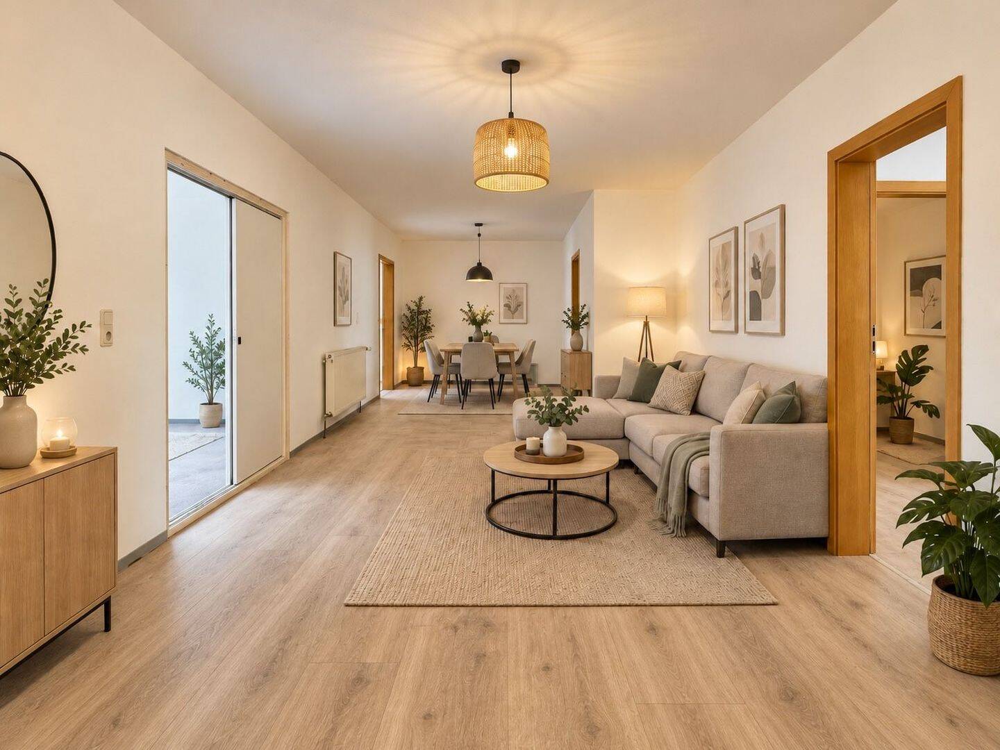 Renovierte 4-Zimmer-Wohnung | 140 m² | neue Einbauküche | auch WG | Weidhausen b. Coburg, 96279 Weidhausen b. Coburg
