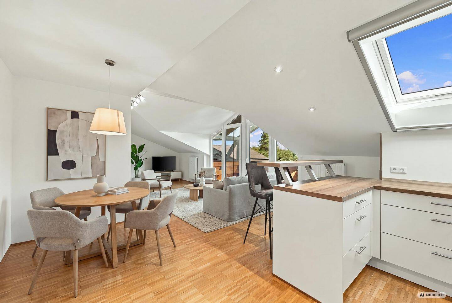 Renovierte 3-Zimmer-Wohnung mit Balkon und zwei Bädern in Kolbermoor, 83059 Kolbermoor