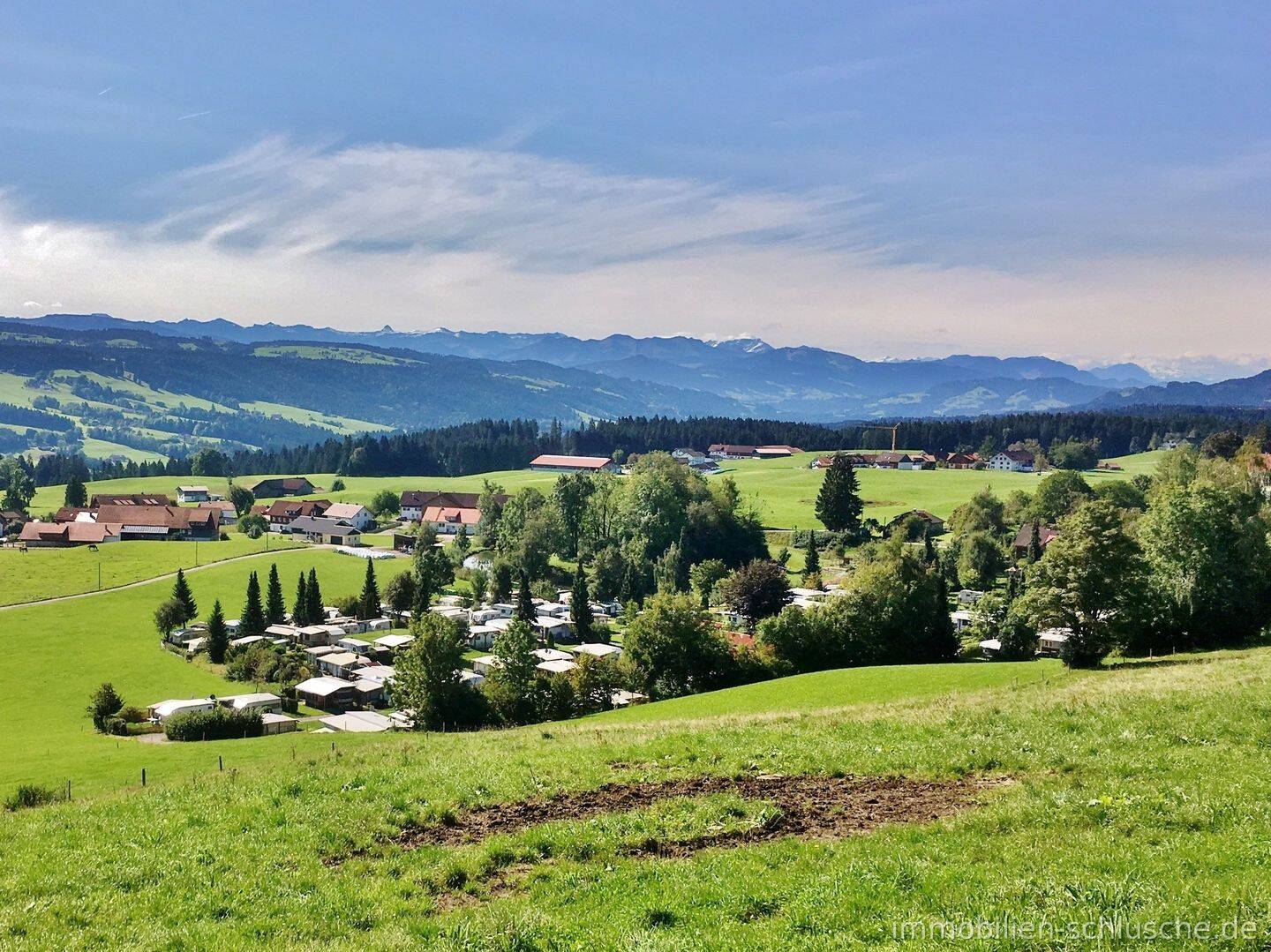 Großes Baugrundstück mit Bergblick ideal für Tiny House Anlage zwischen Lindenberg und Weiler, 88171 Weiler-Simmerberg
