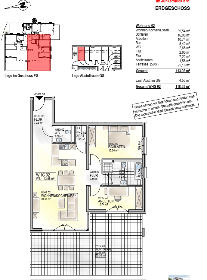 Helle altengerechte Wohnung im KFW 40 Energiesparhaus in ruhiger Lage im Grünen, 56076 Koblenz (Ehrenbreitstein Horchheim Horchheimer Höhe Pfaffendorf Pfaffendorfer Höhe)