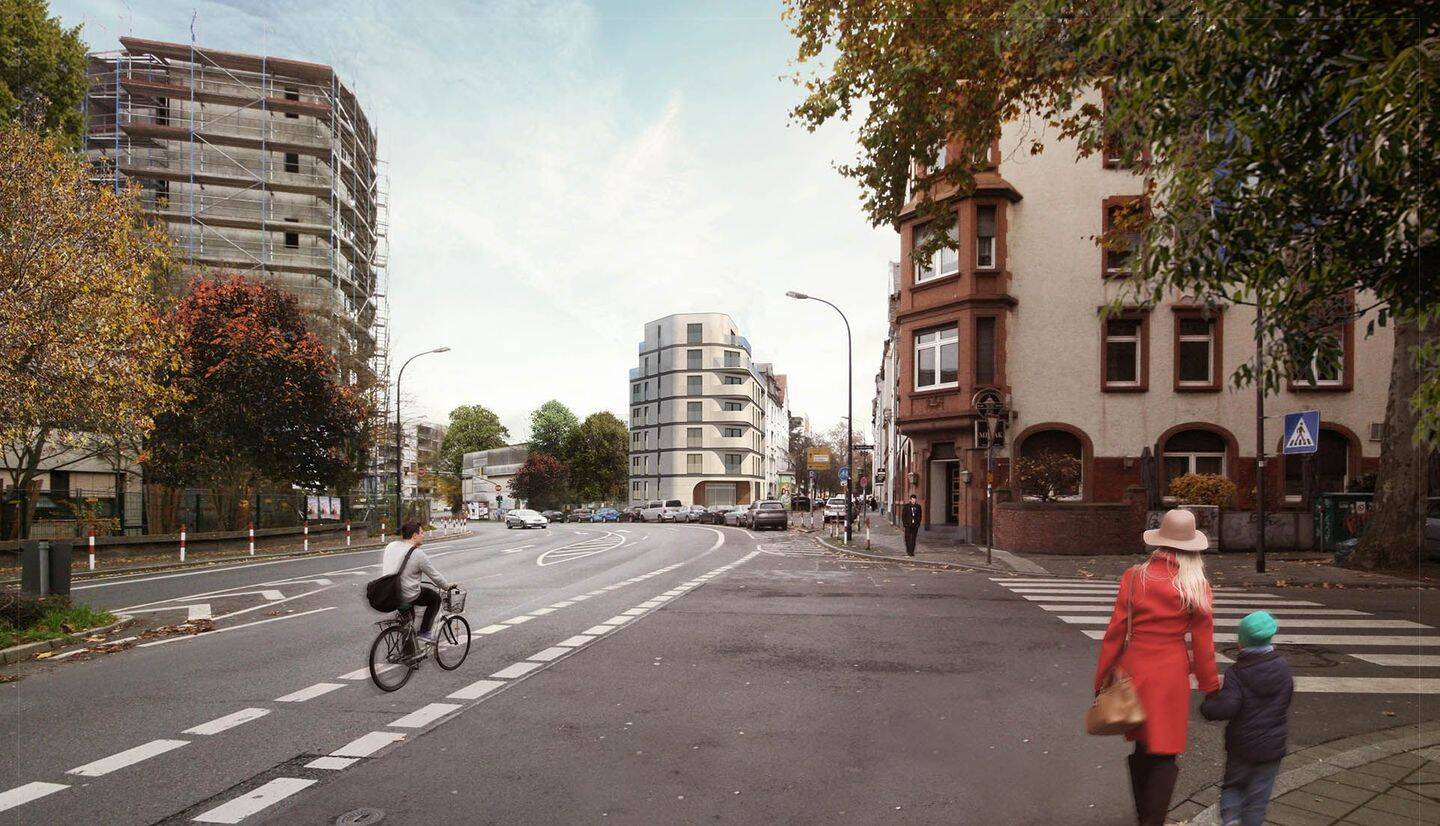 Mathildenstraße 56: Genehmigtes Wohnbauprojekt mit rund 982 m² Wohnfläche, 12 WE und 4 Stellplätzen, 63065 Offenbach am Main (Offenbach am Main)