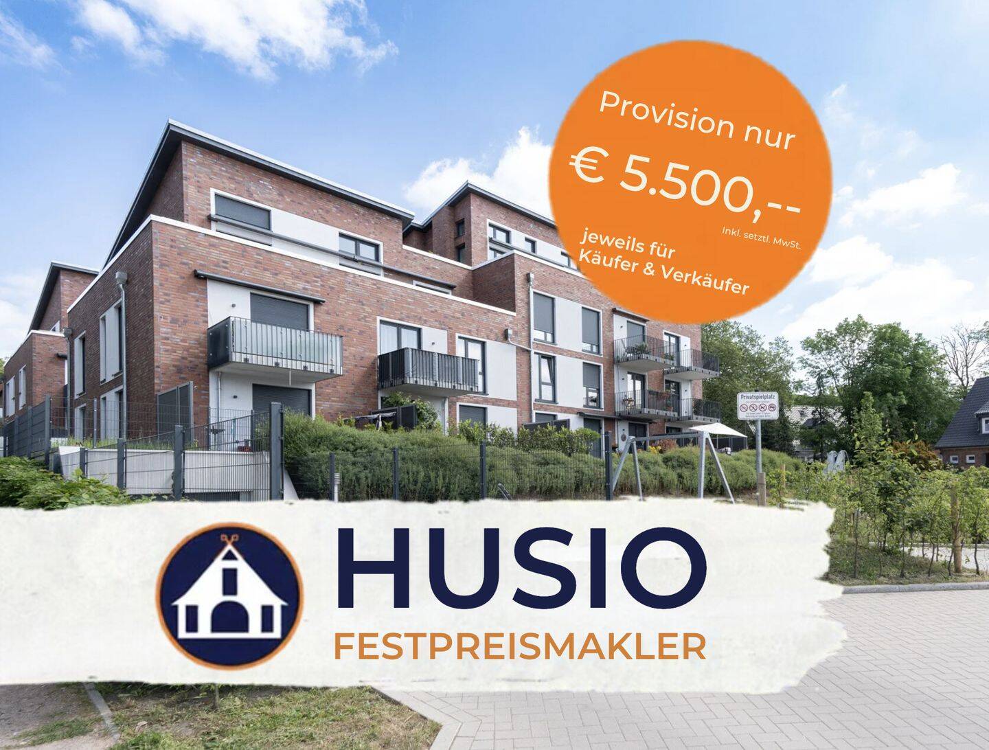 Moderne 3-Zimmer-Terrassenwohnung mit Aufzug, Tageslichtbad und Pkw-Stellplatz, 21502 Geesthacht