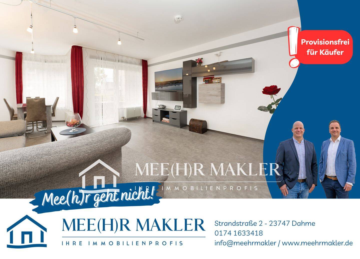 Wohnen, wo andere Urlaub machen Charmante 2 Zimmer-Wohnung nur 100 m vom Deich in Kellenhusen!, 23746 Kellenhusen (Ostsee)