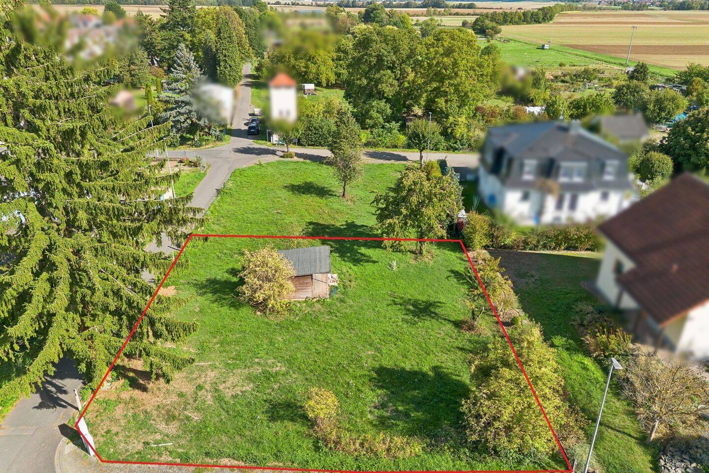 Sofort bebaubar: 687 m² großes Baugrundstück in Hungen-Obbornhofen, 35410 Hungen