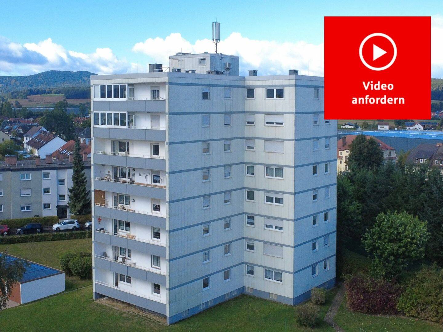 Großzügige 3-Zimmer-Wohnung in Waldershof mit Balkon & Aufzug, 95679 Waldershof