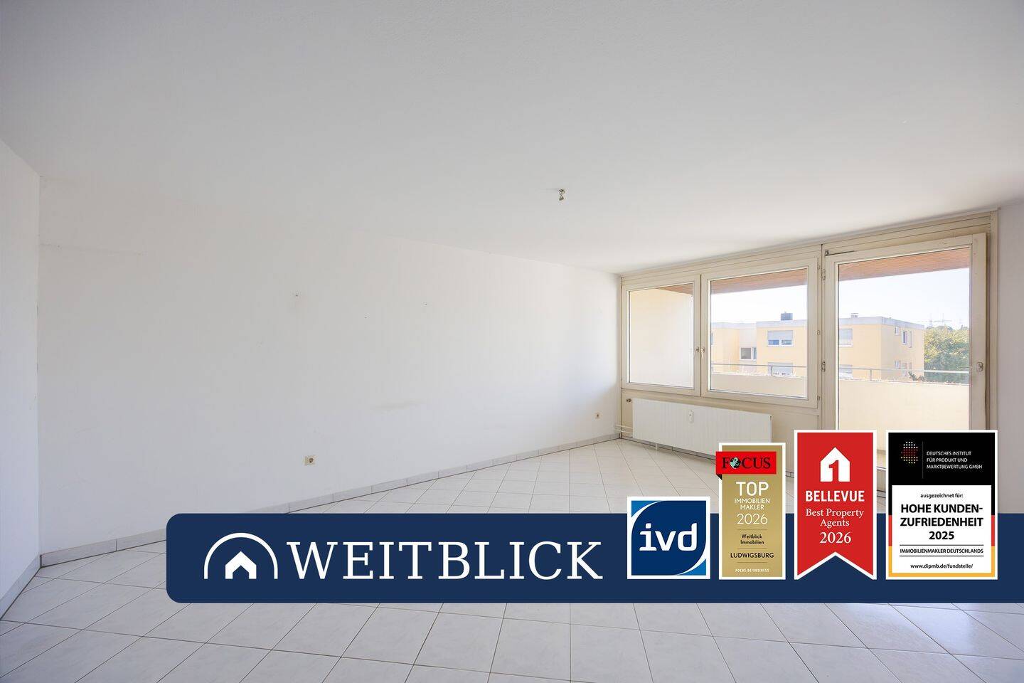 WEITBLICK: Eigentumswohnung mit Potential!, 71642 Ludwigsburg