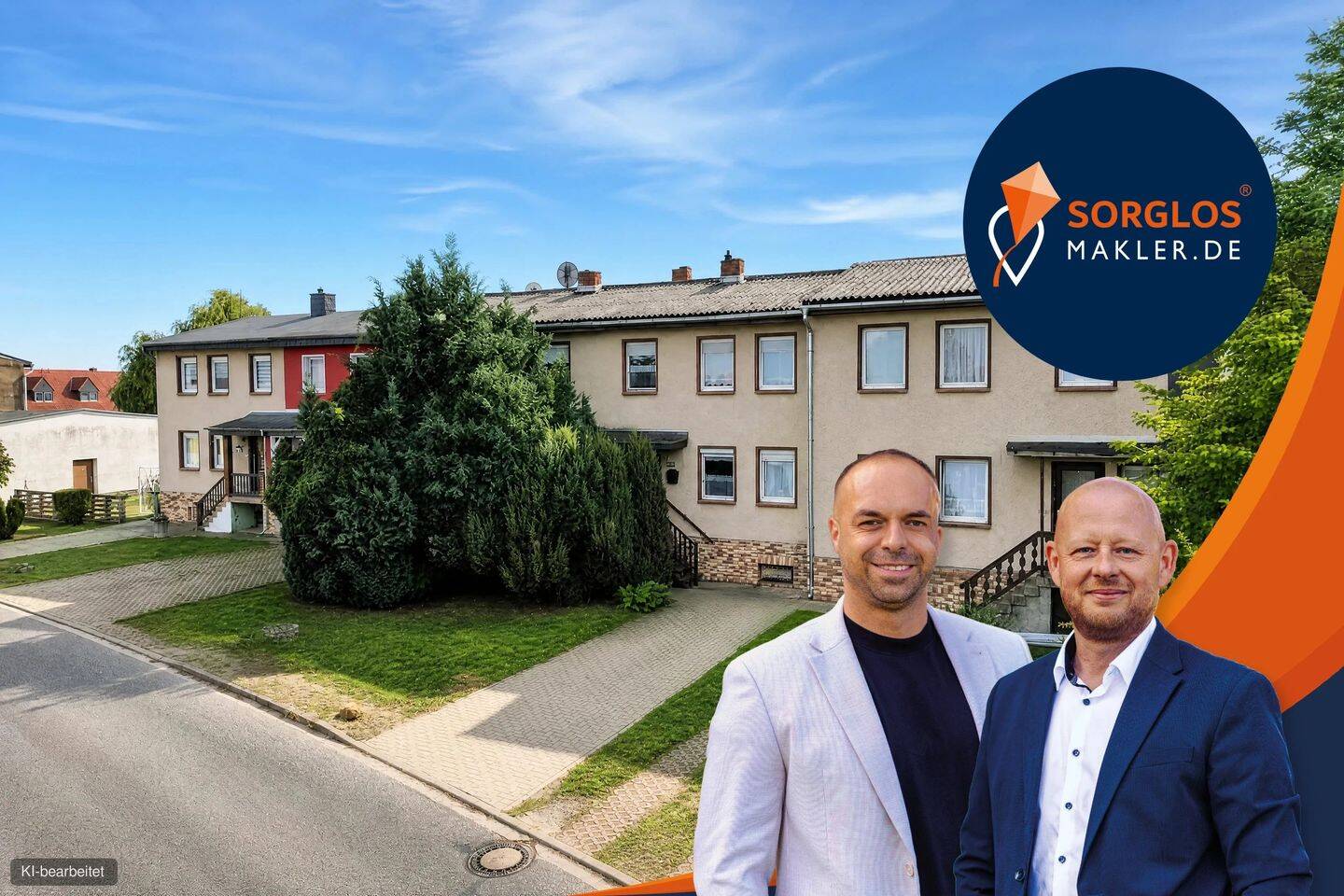Gepflegtes Reihenmittelhaus mit Garten, Terrasse & Garage in Eggersdorf, 39221 Bördeland