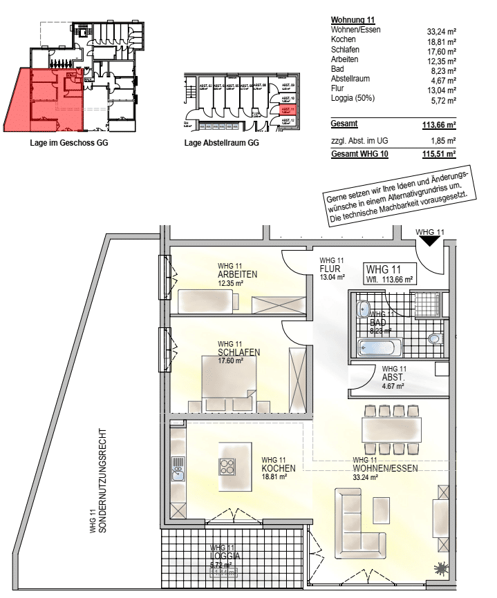 Moderne altengerechte Wohnung mit großer Terrasse im Energiesparhaus in ruhiger Lage, 56076 Koblenz (Ehrenbreitstein Horchheim Horchheimer Höhe Pfaffendorf Pfaffendorfer Höhe)