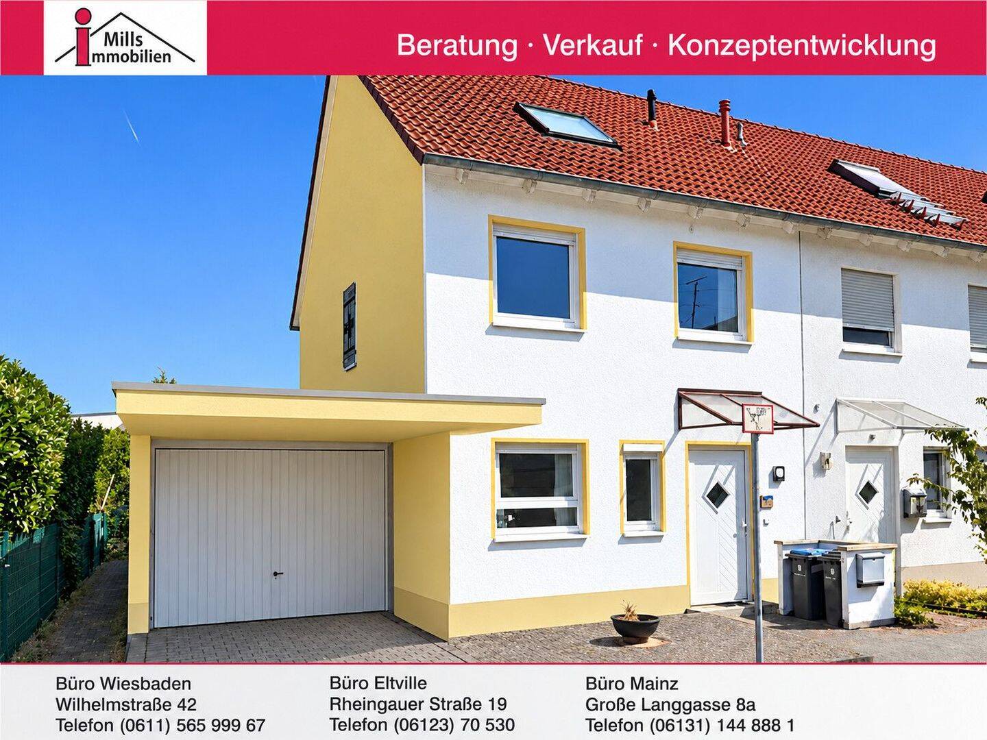 Perfektes Einfamilienhaus mit Terrasse und Garten in super schöner Lage von Hochheim am Main, 65239 Hochheim am Main